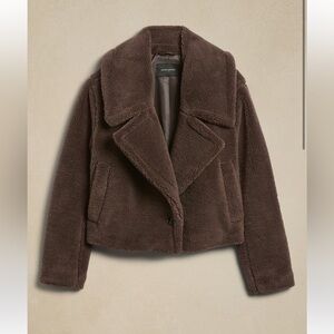 Banana Republic Factory VINTAGE FAUX FUR JACKET